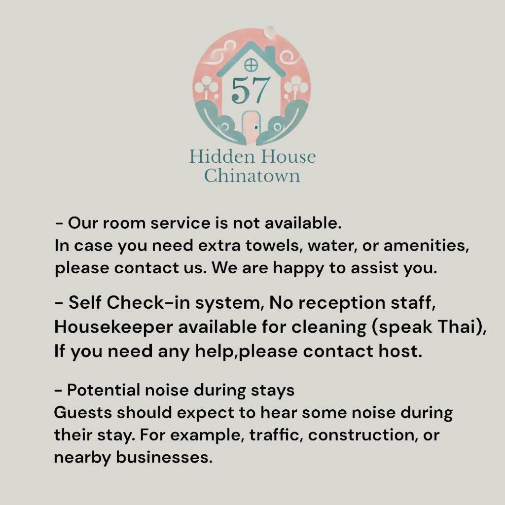 Hotel 57 Hidden House Bkk Chinatown Bangkok Zewnętrze zdjęcie